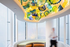 Chihuly Sanctuary at the Fred and Pamela Buffett Cancer Center